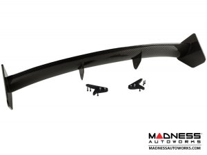 FIAT 500 Rear Roof Spoiler - Assetto Corse Style - Carbon Fiber